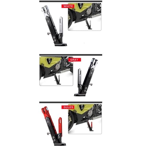 Support latéral de moto M3 Monkey Speed avec béquille réglable et plateforme stable - 4