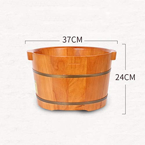 Spa de pies de madera Katzowen 24cm para pedicura miniatura 6