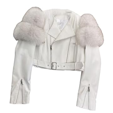 women embroidery that looks like lamb fur coat