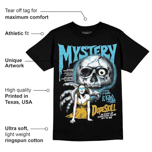 Image of DopeSkill Halloween Graphic Tee Streetwear Hip Hop Hypebeast Unisex T-Shirt Sneaker Colour Matching Shirts Spooky Graphic