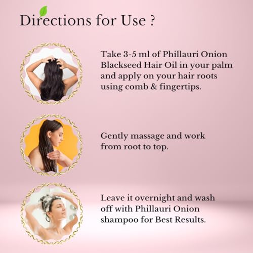 Image of Red Onion Black Seed Shampoo | Anti Dandruff Shampoo for women | For Hair Fall Control | 300 ml