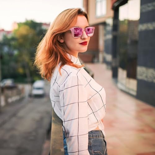 Image of MEETSUN Polarized Sunglasses for Women Men Classic Retro Square Frame Driving Sun Glasses UV Protection