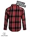 Volcom Boys Button Down Shirt - Classic Woven Long Sleeve Plaid Collared Flannel Shirt for Boys (Sizes: 4-20), Size 8, Cranberry