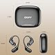 Open Ear Kopfhörer Bluetooth 5.4, kopfhörer kabellos bluetooth mit Mikrofon, 48Std Spielzeit ohrhörer bluetooth, Fester Halt, HiFi-Sound, Klare Anrufe, IPX7 Sport kopfhörer für Workout/Laufen, Schwarz