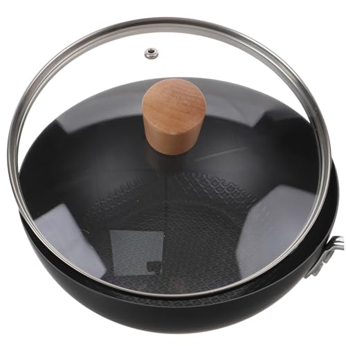 Wok japonés STOBAZA en hierro forjado con tapa miniatura 2