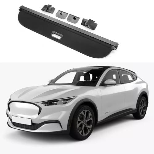 Rear Trunk Shade Retractable Cargo Cover for Mustang Mach-E 2021-2025