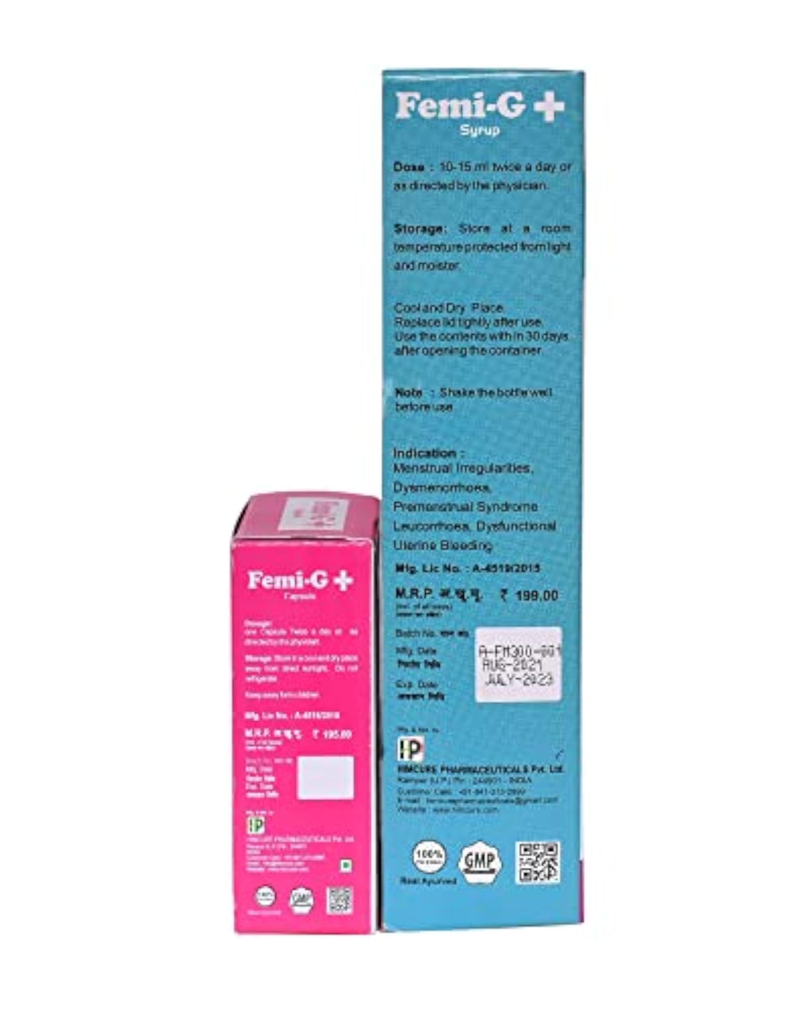 Femi-G Capsules & Syrup for Health