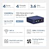 Beelink Mini PC, Mini S13 PRO Intel 13th N150(Up to 3.6GHz), 16GB DDR4 500GB SSD, Computer Support 4K Dual HDMI Display/WiFi6/BT5.2/USB3.2/WOL Home/Office #1