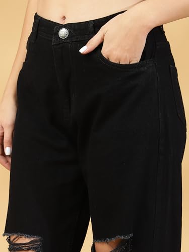 Image of Shasmi Women's Jeans for Women || High Waist Jeans for Women || Bootcut Jeans for Women || Flared Jeans for Women High Waist || Wide Leg Jeans Women || Bell Bottom Jeans for Women (Jeans 168)