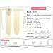 SEIKEA Wrap Around Ponytail Straight Hair Extension Clip in 28 Inch Synthetic Hairpiece - Bleach Blonde