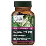 Gaia Herbs Resveratrol 150 Liquid Phyto-Capsules, 50 Count