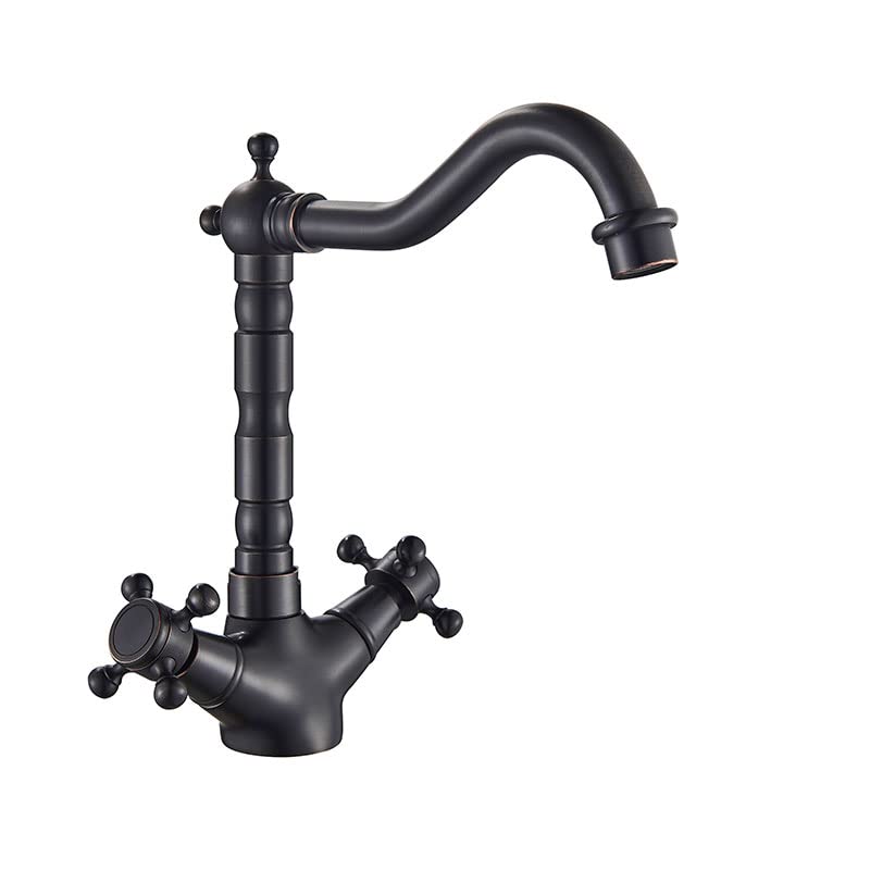 Robinets de lavage pivotants à 360 degrés pour évier double bac - 2