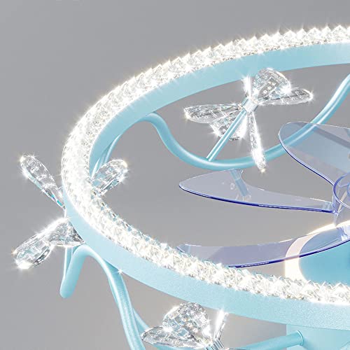 Ventilateur de plafond 3 vitesses avec plafonnier LED 96W