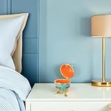 Veemoon Russian Enamel Egg Trinket Box Blue Decorative Jewelry Storage Box Hand Painted Mini Egg Shape Collectible Ornament for Tabletop Display - Image 7