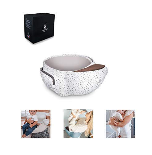 Fastique Kids® Baby Hüftsitz - Babytrage für Neugeborene und Kinder bis 36 Monate - Ergonomische Tragehilfe Multifunktional Taillenlänge 127cm (Stars)