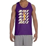 Tenacious Tops Los Angeles Rui Hachimura Text Pic Tank Top Adult Medium Purple