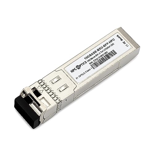 HPC Optics Compatible with Cisco SFP-10G-BX40U-I Bi-Directional SFP+ Transceiver | 10GBASE-BX-U BIDI 40km SFP-10G-BX40U-I-HPC