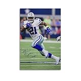 fuyaozhishang Ezekiel Elliott Poster 12x18inch(30x45cm) Unframe-style