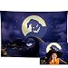 Allenjoy 7x5ft Halloween Pumpkin Jack Backdrop Nightmare Before Christmas Moonlight Children Photography Background Horrible Party Birthday Banner Baby Shower Family Home Decorations Photo Booth
