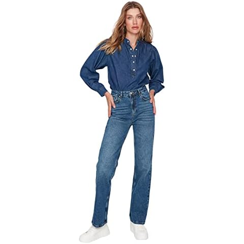 Jean Ample Trendyol Femme Cover