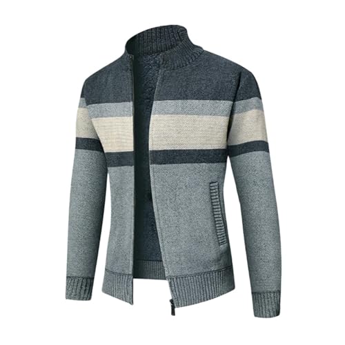 Pull d'hiver en tricot doublé polaire fini les frissons