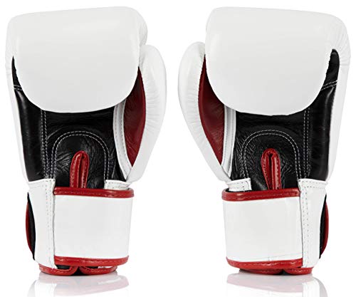 Image of Fairtex BGV1 Muay Thai Boxing Training Sparring Gloves for Men, Women, Kids | MMA Gloves for Martial Arts| Premium Quality, Light Weight & Shock Absorbent 16 oz Boxing Gloves -White /Black /Red