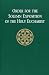 Order for the Solemn Exposition of the Holy Eurcharist