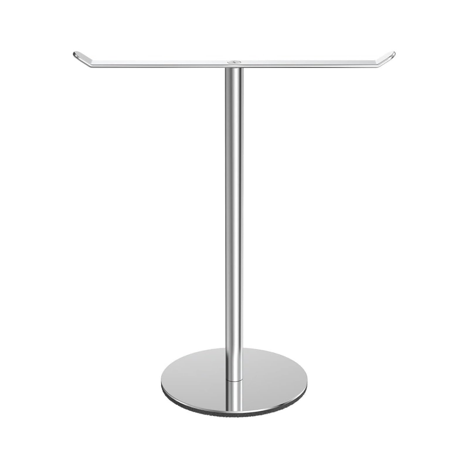 Estante para encimera con soporte base de acabado silver minimalista