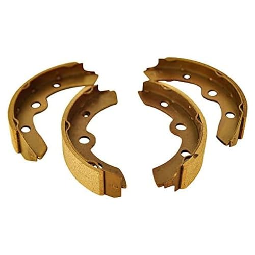 Huskey 5X (4) Club Car Golf Cart Brake Shoe Pads DS G&E 1995-up & Precedent 1018232-01