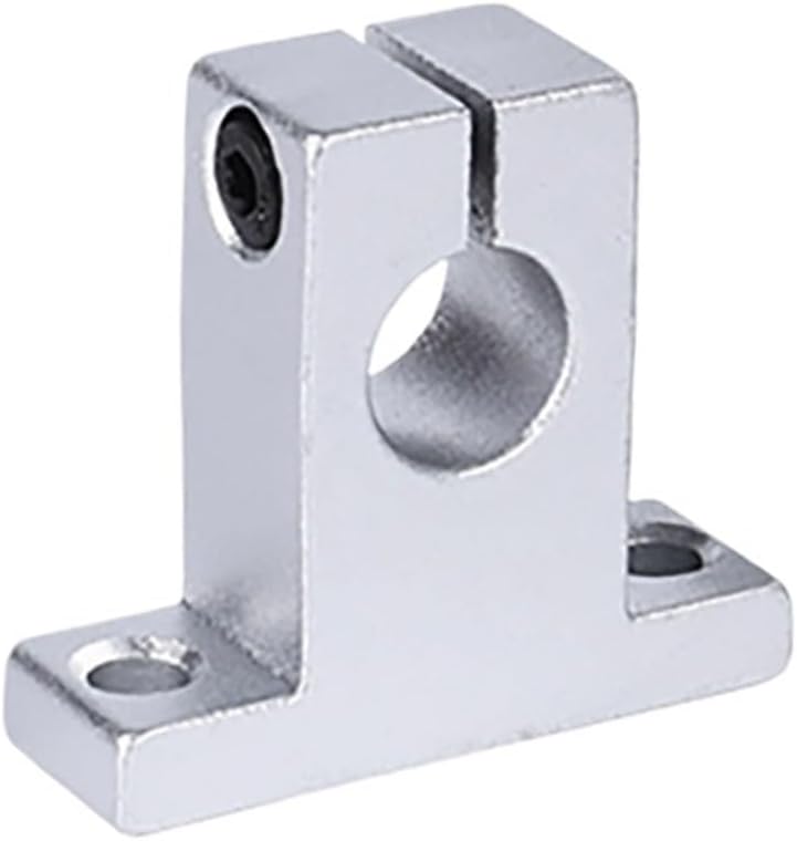 Linear Rod Rail Shaft Support Linear Optical Axis Vertical Support Aluminum Alloy Bearing Frame Polished Rod SK8mm SK10mm SK12mm-SK30mm 1pcs(SK 13mm)