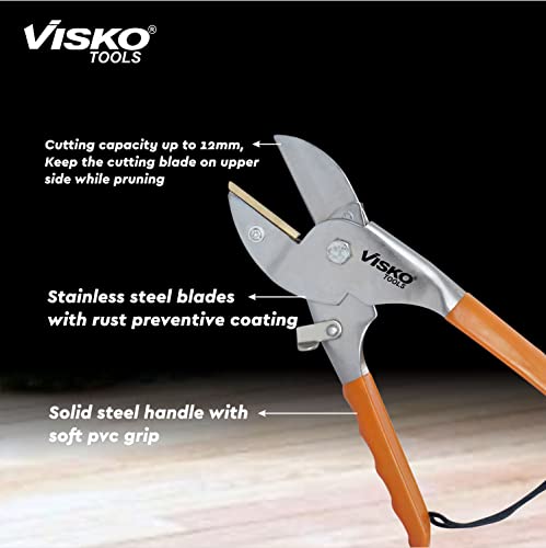 VISKO Garden Tools Set, 653 Gardening Hand Tool Kit 4 Pieces for Home Gardening