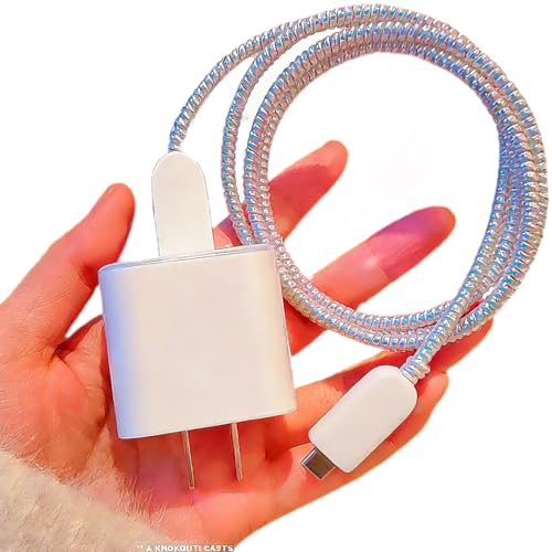 Evita roturas con el protector de cable de carga para cargador de iPhone