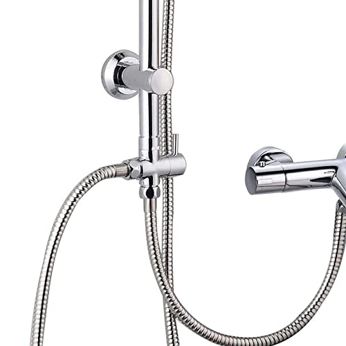 Adaptateur de commutateur G1/2 et valve 3 voies pour stopper les pertes de pression de douche - 5