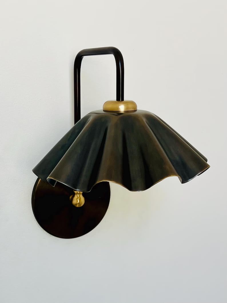 Nauticaz Minimalist Brass Wall Lighting Bedside Lamp Mid Century Modern Wall Sconce-image-48