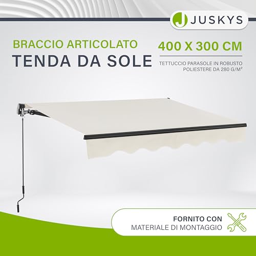Juskys Tenda a Bracci Estensibili