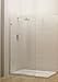 Fab Glass and Mirror 36x76 Frameless Shower Panel - 3/8