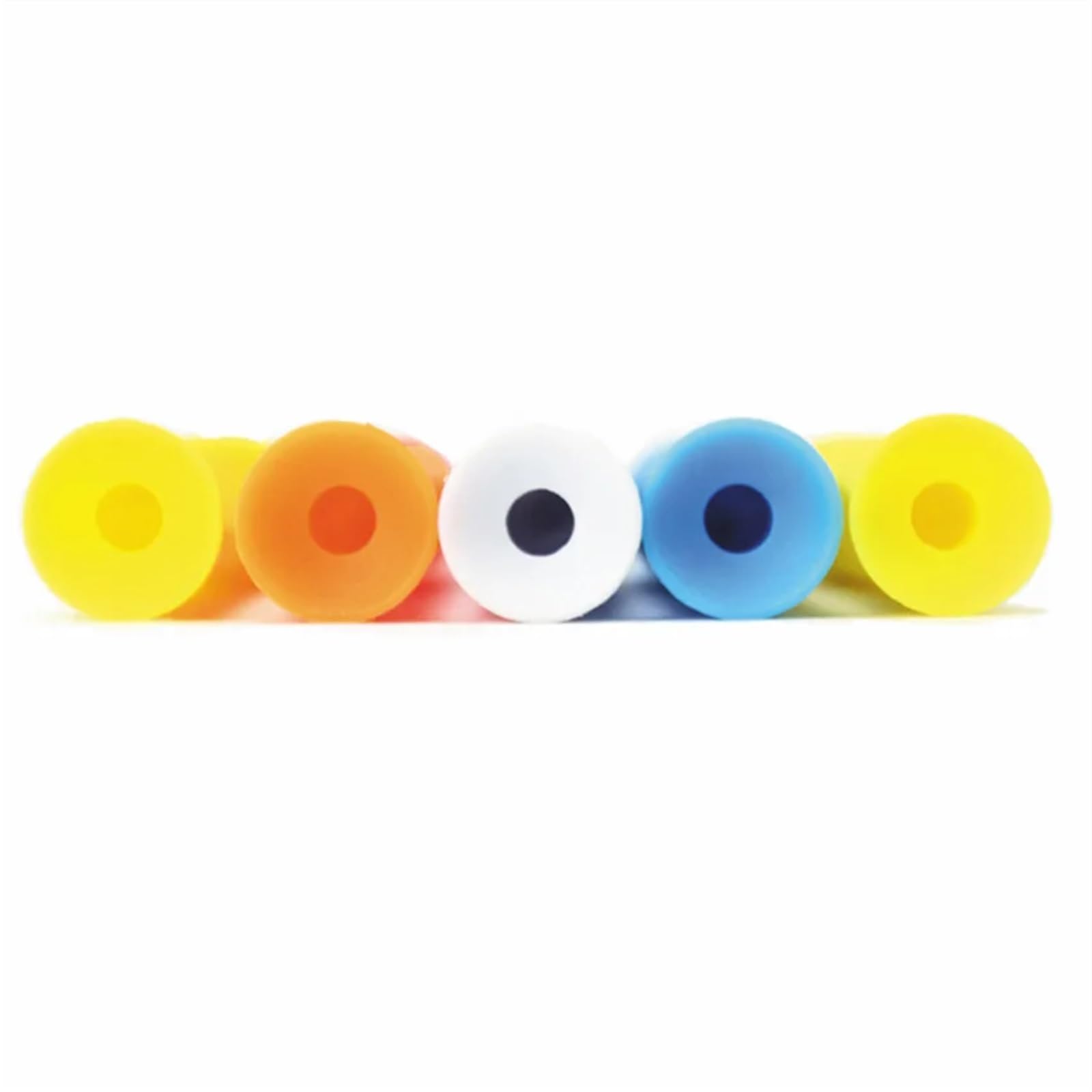 Golf Tee 20 Teile/Satz Tragbare Golf-Tees Kunststoff 70mm Vier Farbe Lange Tee Golf Praxis Training Zubehör for Golf Praxis FüR Einen Idealen Abschlag