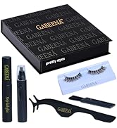 Gabeena Fake Eyelash Extension Kit - False Eyelashes with Glue, Applicator Tool & Brush Come in a...