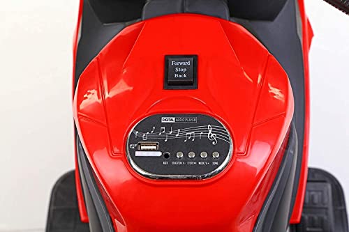 Image of SHAKYA WORLD RR Battery Operated Kids Bike, Ride-on Bike for 1 to 4 Years, Red Color