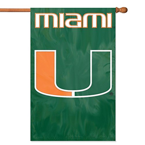 Party Animal AFMIA Miami Hurricanes Ibis Banner College Flag cover
