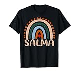 Salma Name Personalized Funny Women Rainbow Salma T-Shirt