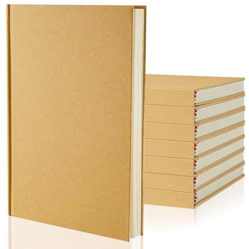 Carnets vierges grand format Henoyso lot de 8 blocs de dessin couverture rigide