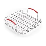 Instant Vortex Official Grill and Lifting Rack with Skewers, 6-Piece Set, Stainless Steel, Ideal for Cooking, Roasting, Baking, and Cooling, Compatible with 6-Quart & 10-Quart Vortex Air Fryers