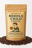 Middle Child Coffee - Forgotten-But-Caffeinated Gourmet Coffee Gift, Funny Sibling Humor for Brothers & Sisters, Made in the USA, Resealable Bag