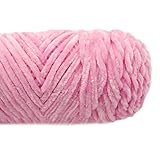 Producto de gran calidad. R-WEICHONG Hilo de terciopelo dorado brillante, hilo de chenilla para tejer a mano, ganchillo, manualidades, bufandas, suéteres, lana