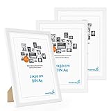 Innenmaße der Rahmen: 21x30 cm / DIN A4 (der sichtbare Bild-Ausschnitt ist ca. 1 cm kleiner), Außenmaße: 23x32 cm; mit bruchsicherer ACRYLGLASSCHEIBE; OHNE MOTIVE