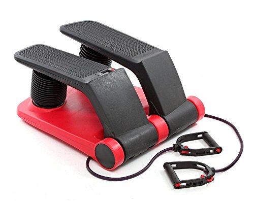 Fitness House FH Climber Stepper, Unisex Adulto, Negro/Rojo, Talla Única