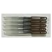 MUJI Clear Ballpoint Gel Pen 0.5mm, Brown 5pcs set