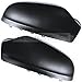 Price comparison product image Underground Parts Pair of Left Passenger Nearside & Right Offside Drivers Side Black Mirror Covers Caps Casings Housings