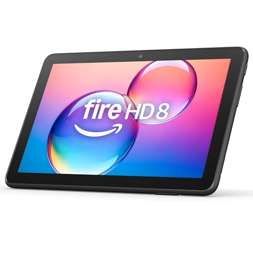 Like-New Amazon Fire HD 8 tablet (newest model), 8” HD Display, 3GB memory, 32GB, designed for...